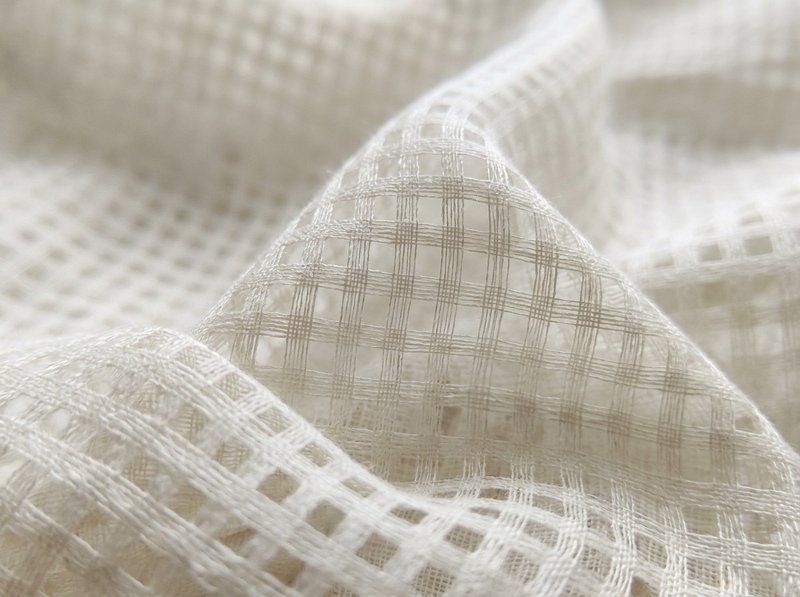 Kota Doria Checked Grid Cloth Material